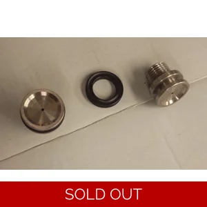 Sharp Innova Piston head conversion to O ring in Stainless Steel
